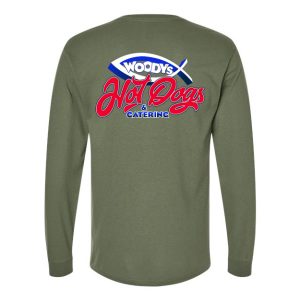 Woody's Hot Dogs Official Long Sleeve T-Shirt